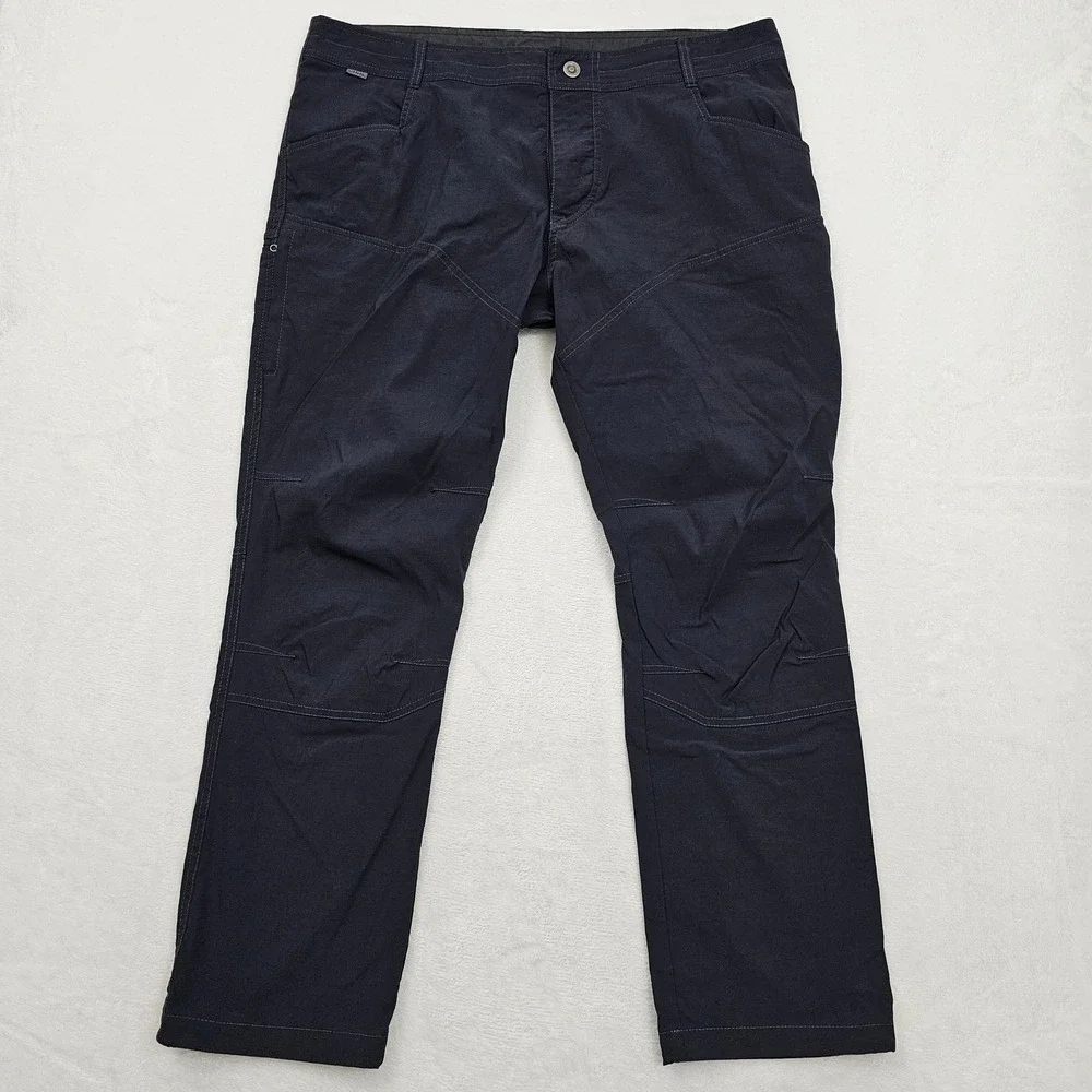 KUHL Renegade Pants Mens 40x29 Dark Gray Technical Hiking Outdoor Gorpcore